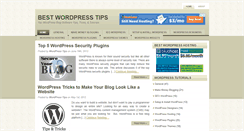 Desktop Screenshot of bestwptricks.com